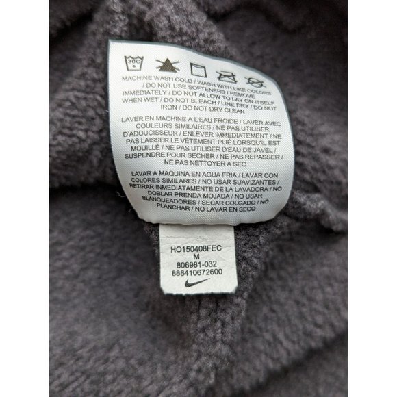 Nike Women's Pullover Hooded Fleece Sweatshirt SIze Medium - Picture 10 of 13